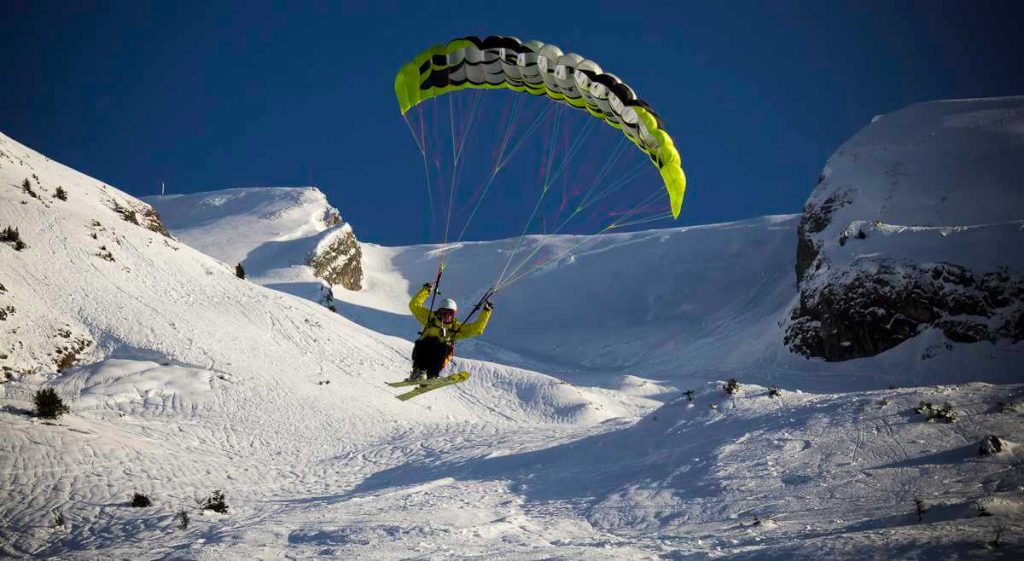 ski parapente grand-bornand